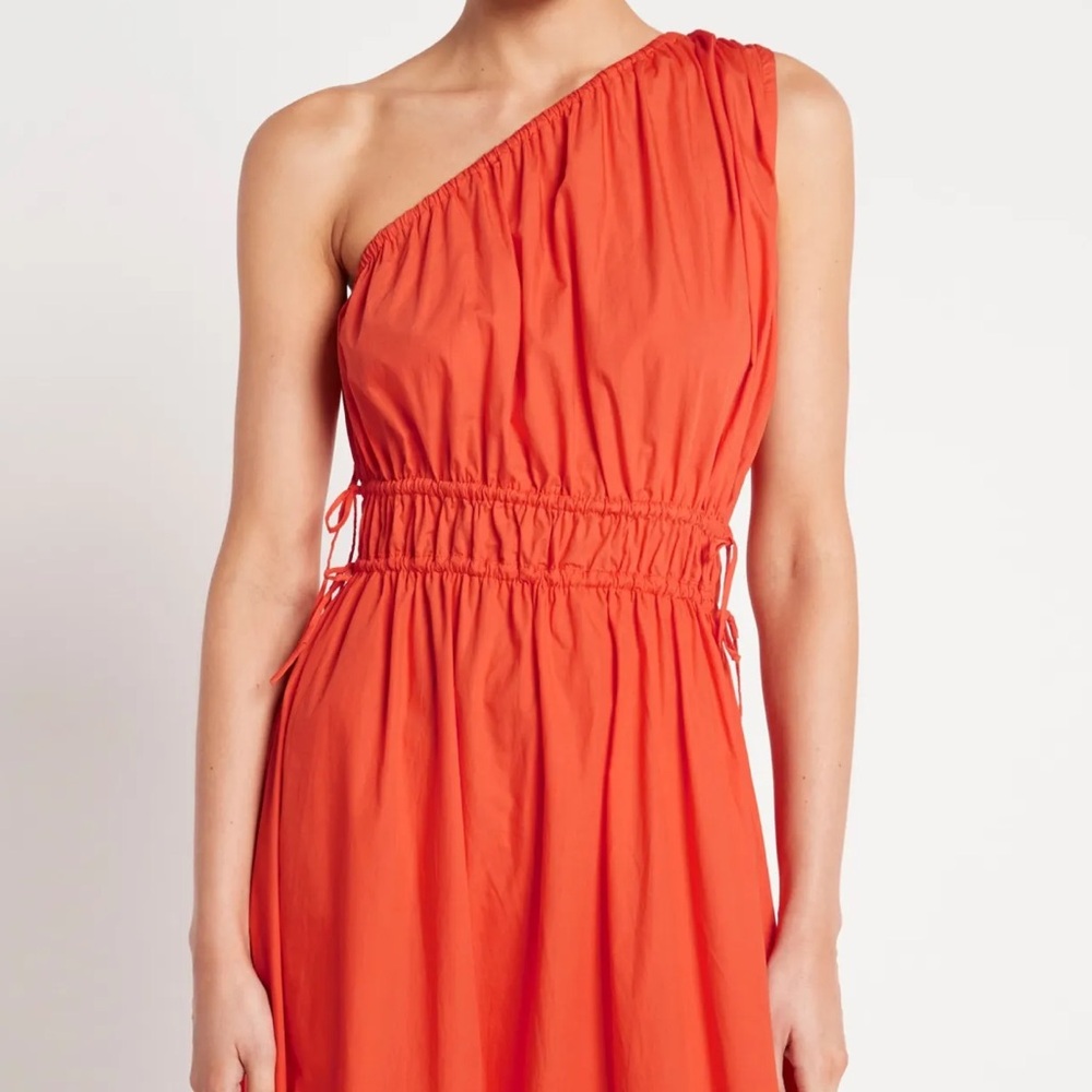 Faithfull The Brand La Ora Dress (Morange)